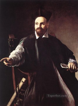 カラヴァッジョ Painting - マフェオ・バルベリーニ・カラヴァッジョの肖像